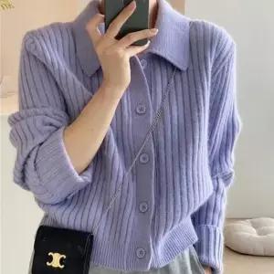 파스텔 카라 가디건 (WFK4YZ2)