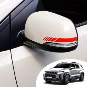 토레스 호환 사이드 미러 휀다 리어 범퍼 도어 엣지 리플렉터 4종 컬러 반사 데칼 스티커