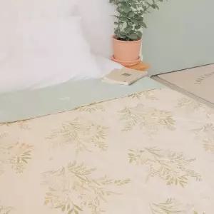 리빙공감 플라워 여름 얇은 순면 이불 (WFK4ZHX)