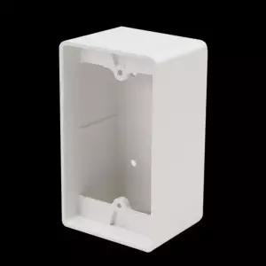 PVC 노출BOX 콘센트 승압 (1개용) 54MM 70x120 신형