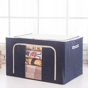 리빙 박스 정리함 수납 옷 이불 보관함 72L (WFJ6DU2)