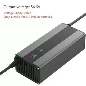48V 58.4V 72V 60V 87.6V 리튬 이온 LiPo Lifepo4 배터리 충전기 Curren 조정 10A 5A 고속 16S 20S 24S 부