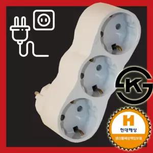 일반 확장탭 I자 무선 일자 멀티텝 3구멀티탭 멀티콘센트 멀티플러그