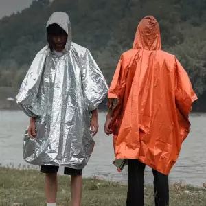 방풍 비옷 레인 판초우의 우의 코트 남녀공용비옷 방수 우비 다용도