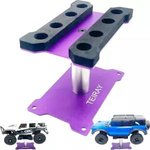 테이레이 RC 자동차 작업대 매트 수리 알루미늄 360 회전 높이 차체 마운트 1대/16 1대/18 1대/24 SCX24