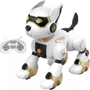 용 로봇 강아지 장난감 음성 제어 및 터치 센서가 장착된 프로그래머블 인터랙티브 RC 펫 동물 소리 모방