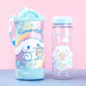 시나모롤 에코 트라이탄 보틀 블링블링 어깨끈 파우치세트(물병+물병주머니)