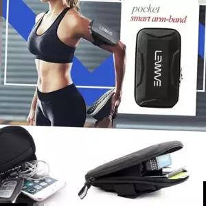 생활용품 샤인빈 암밴드 핸드폰 파우치 하드케이스 카드지갑