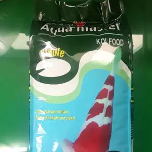 아쿠아마스터 잉어사료 1kg 2개 어류 먹이 연못 사육 관리 생물 수생 식물 환경 장식