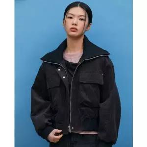 [LAP] 니트카라 코듀로이 블루종점퍼 AQ4WZA62 [P003745005]