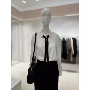 [롯데백화점]SOUP 탈부착 타이세트 카라블라우스  SCRLS91C