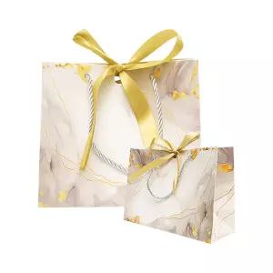 [무배] 다름 마블 코팅 종이가방 대형 5매 튼튼한