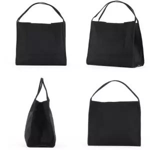 무지 사각형 대형 대학생용 에코백 캔버스가방 다양한코디룩