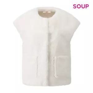 [롯데백화점]SOUP 소프트 퍼 포켓 베스트 S5CVE04