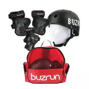 어린이 아동 보호 장구 인라인 자전거 보호대 헬멧 장비 5종 세트(헬멧+팔꿈치+무릎+손목+백팩)