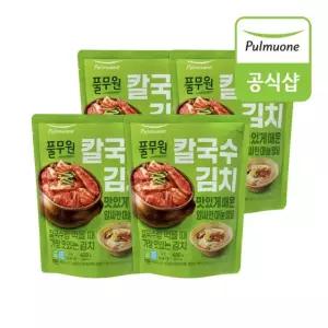 풀무원 칼국수 김치 (400g) x 4개