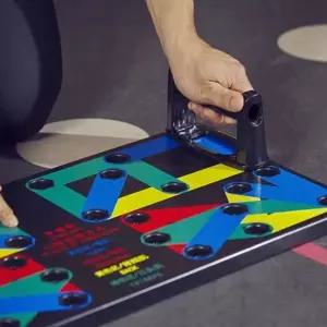 트레이너푸쉬업판 근육 벌크업 홈트레이닝 헬스 포지션별푸쉬업보드 (WFJ6E6L)