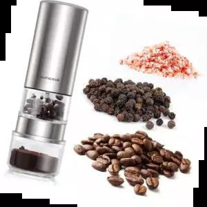그라인더 썬쿡100 미니 전동그라인더 원두 후추 통소금 분쇄기