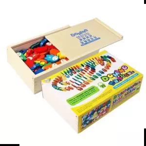 한글공부교구 놀면서 배우는 학습 도미노 자음42P 모음30P 숫자30P