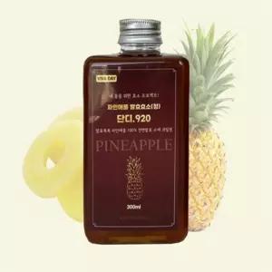 유쎌몰 파인애플 발효효소(청) 500ML X 4개 발효음식