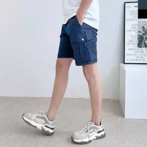 고품질 카고 밴딩반바지 여름 5부 신상 빅사이즈 반바지 7부 (WFJRPNR)