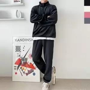 고품질 세트 커플티 남자친구 남성 캐쥬얼룩 루즈핏 선물 (WFJRPNI)