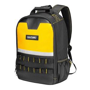 [미국배송] 노트북 수납공간이 있는 HAUTMEC 경량 공구 백팩 통기성 및 편안한 1680D 가방 EVA 강화 하드 베이스 기술자 계약자를 위한 휴대용 정리함 HTBM25058