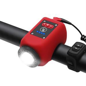 자전거 전기 경적 핸들바 벨 스쿠터 도로 MTB 사이클링 알람 링 방수 액세서리 120DB