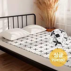 일월 해든마루 카본매트 플라워 라이트 전기매트 싱글 90 x 180cm