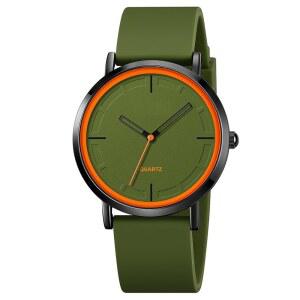 BESTKANG 패션 심플 아날로그 쿼츠 손목시계 실리콘 스트랩 방수 시계 여성 남성 스포츠