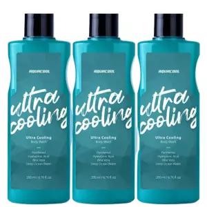 아쿠아쿨 울트라쿨링 남성청결제 쿨바디워시 리커버리 샤워젤 200ml