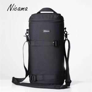 탐론 & 시그마용 두껍고 파워 망원 렌즈 파우치 가방 케이스 150-600mm 니콘 200-500mm 300mm 캐논 RF800mm