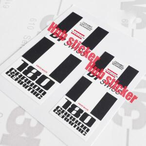 도로 자전거 허브 스티커 데칼 림 바퀴