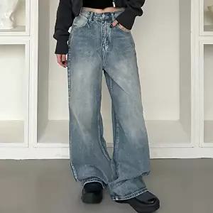 [H스타일]H스타일(JN)2단기장워시드부츠컷데님151 겨울 봄 여성 청바지 데님팬츠 부츠컷 나팔바지 데일리