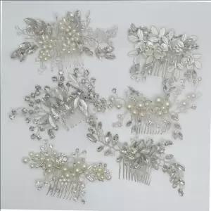 웨딩 올림머리비녀 한복 코사지 뒤꽂이 전통 장식품