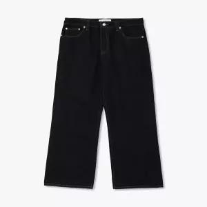 [플랙진] PLAC 남성 미니멀 와이드 부츠컷진 생지 데님 팬츠 PJTI5DUM641