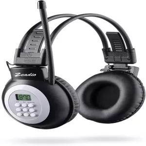 제디오 FM 헤드폰 라디오 레오 헤드셋 수신기