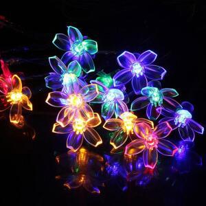 30구 태양열 꽃 와이어등 정원 텃밭 나무 식물 쏠라등