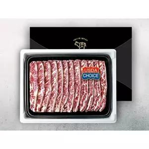 참연 프리미엄 미국산 초이스 LA갈비 선물세트 2KG