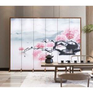 차례 병풍 돌잔치 공예 동양화 인테리어 2400 이미지 백일 노란색 A형 환갑 추사