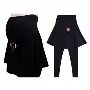 임부 기모 플레어 치마바지 레깅스