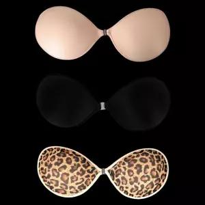 드레스 오프숄더용 여성속옷 강력접착 누드브라 실리콘 여름용 촬영용