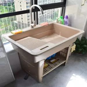 강아지 바스테이블 스탠드 목욕싱크대 펫욕조 애완 80