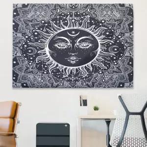 퍼즐그림사진액자 태피스트리 스타일 대형 인테리어포스터