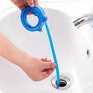 세면대 이물질 제거 줄(HMI103) 배수관 청소 머리카락 제거 줄 이물질 세면대