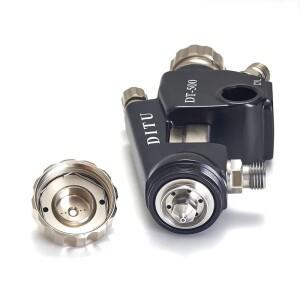 DT-500 자동 페인트 스프레이 건 스케일 및 미세 조정 기능을 갖춘 새로운 베스트셀러 도구 1.5mm 스테인