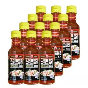 오뚜기 스위트 칠리 소스 350g 12개 튀김요리 월남쌈 샤브샤브