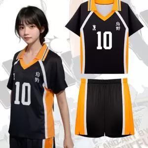 하이큐 유니폼 코스프레 세트 반티 졸업사진 체육복 져지