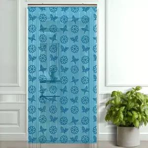 아로마향 꽃나비 업소용 파리문발 현관 출입문 커튼 모기장 현관문 생활용품