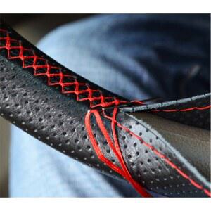 휠마스크 브레이드 가죽 스티어링 휠 커버 메르세데스 벤츠 AMG W211 W203 W204 W210 W124 W202 CLA W212 W220 W205 W201